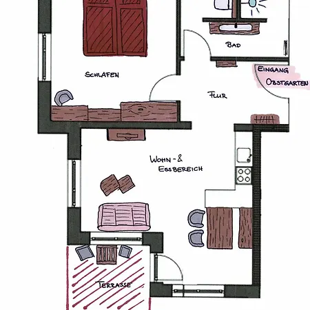 アパート Landjuwel
